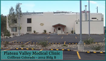 Plateau Valley Medical Clinic Building B houses the ancillary services in Collbran Colorado